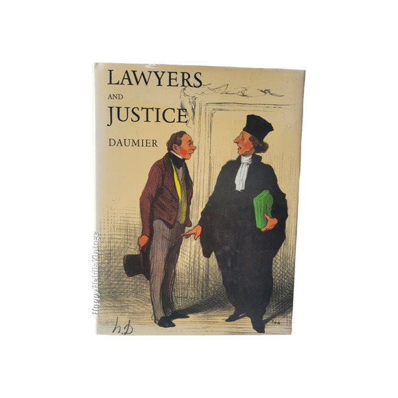 Lawyers and Justice by Julien Cain, Art and Satire Hardcover Book 1989 - Picture 1 of 11